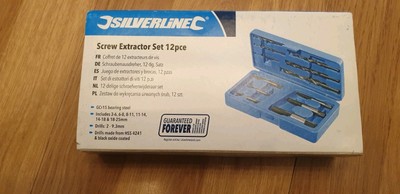Silverline Schraubenausdreher-Satz 12-tlg Maschinenbau Werkzeug