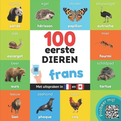 100 EERSTE DIEREN IN HET FRANS: TWEETALI by YUKISMART Paperback Self Help