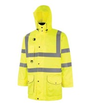  Hi-Vis  Coat Jacket Waterproof  Yellow  hivis SMALL 
