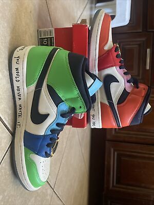 Size 10 - Melody Ehsani x Air Jordan 1 Mid Fearless W DS Size 10 - Melody Ehsani x Air Jordan 1 Mid Fearless W DS