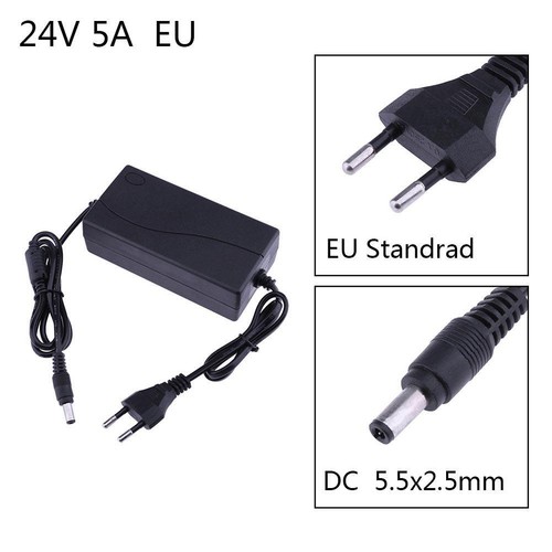 24V 5A AC to DC Power Adapter Converter 5.5*2.5mm for LED Light Belt - Picture 14 of 18