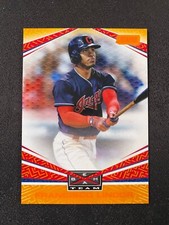 2019 Topps Stadium Club beam Team Francisco Lindor Orange 21/50 #BT-15