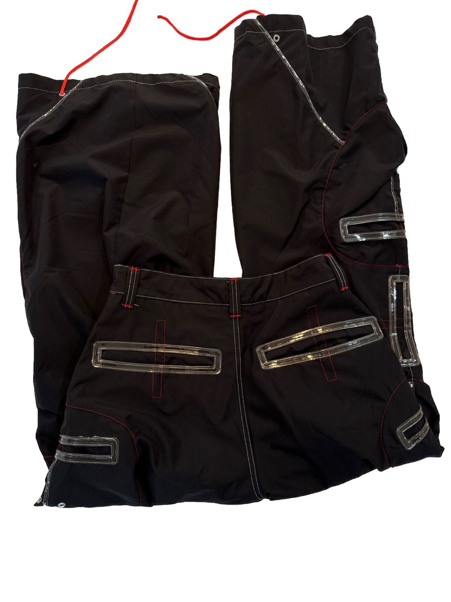 Men's Vintage 90s Macgear Black Cargo Rave Pants Size 30 | eBay