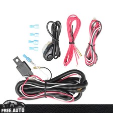 Universal Fog Lights Driving Lamp Led Light Bar Switch Relay Wiring Harness Kit