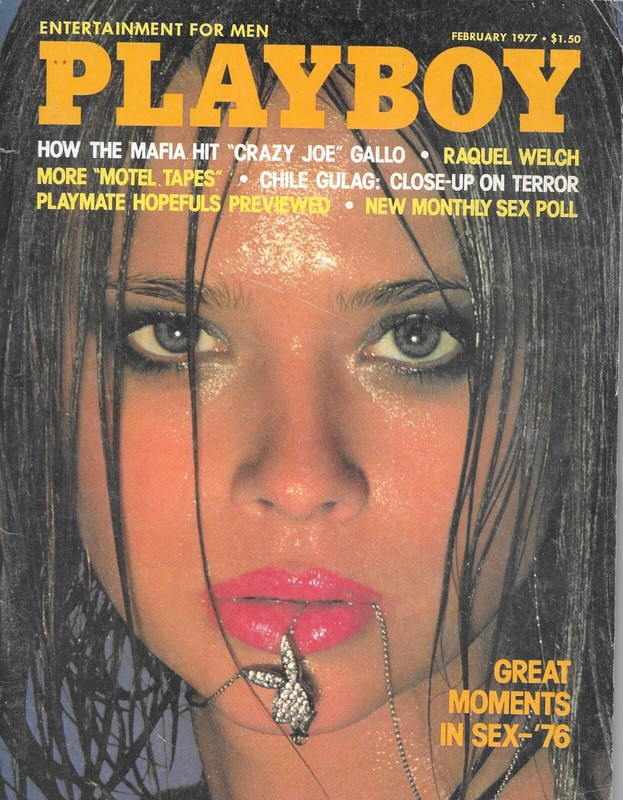Playboy Magazine February 1977 Star Stowe Complete Centerfold BUNNY Vintage