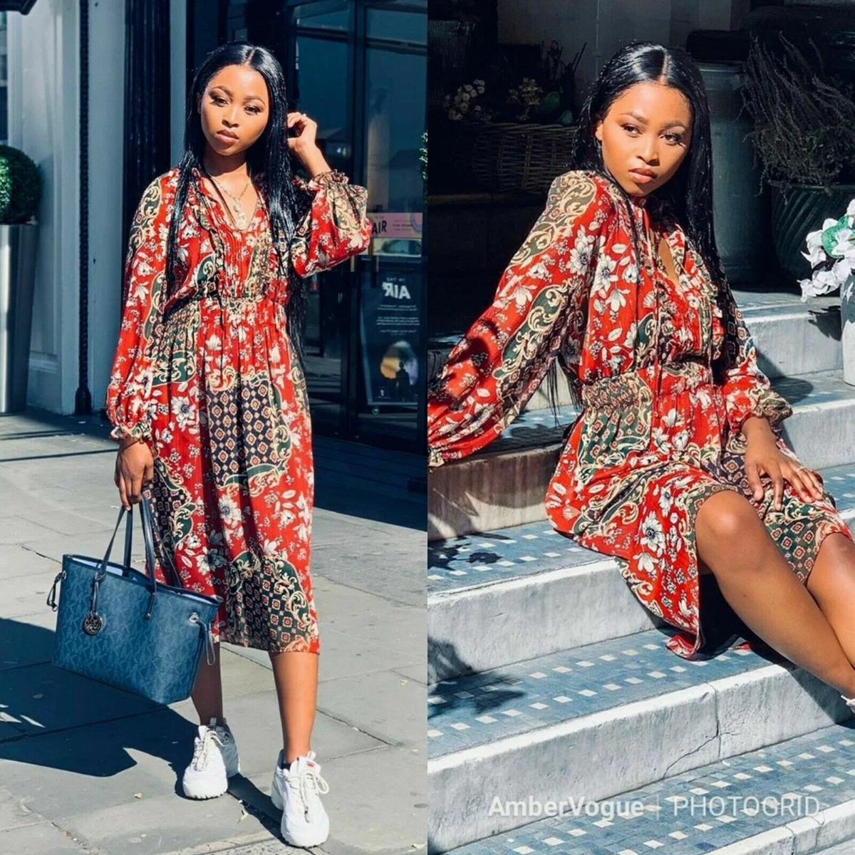 Basic maxi kleid Clearance