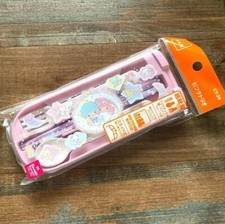 Sanrio Little Twin Stars Kikirara Trio Set Spoon Fork Chopsticks