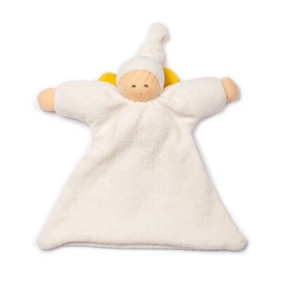 Nanchen Schutzengel bio Baumwolle Baby Schmusetuch Schmusepuppe Nuckelpuppe