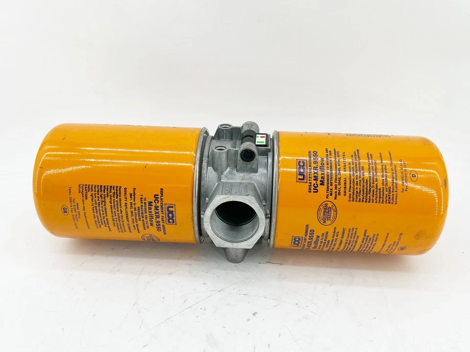 New UCC UC-MXR-9550 Dual Filter 10 Micron 7 Bar MXA.7551.424 - Image 3 of 4