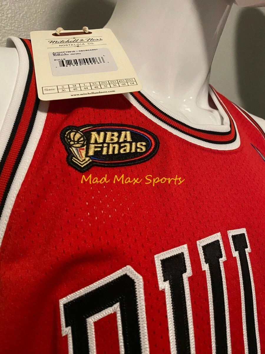 Chicago Bulls Michael Jordan 1997 Alternate Authentic Jersey By Mitchell &  Ness - Black - Mens