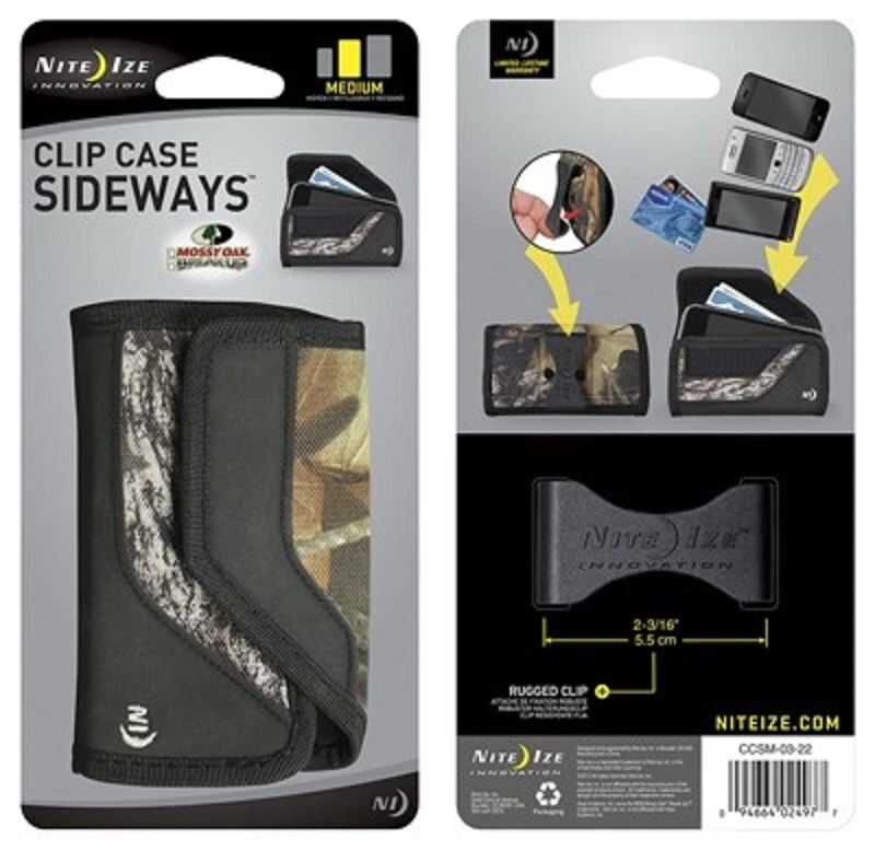 Funda protectora camuflada de roble musgo Nite Ize para herramientas utilitarias pequeña teléfono abatible Foto 3 de 4