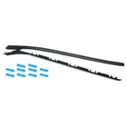 2PCS Left &Right Windshield Moulding Kit W/Clips For 2006-2013 Lexus IS250 IS350