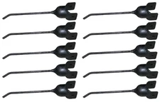 (10) Universal Rubber Mounted Hay Rake Tooth Teeth Fits New Idea John Deere NH 