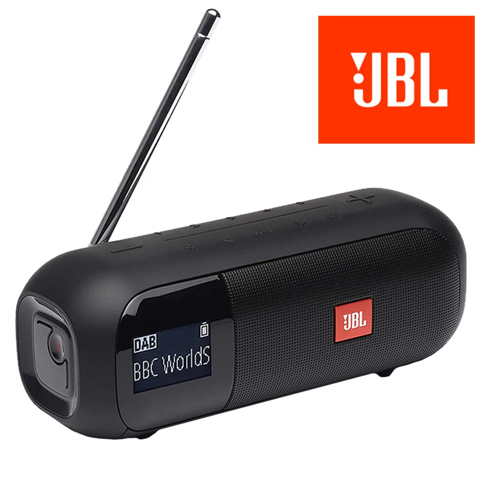 JBL TUNER 2 FM Portable FM Radio & Bluetooth Speaker Black