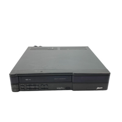 Zenith VRS417 VCR Plus+ 4 Head VHS Player Recorder No Remote Vintage FOR PARTS