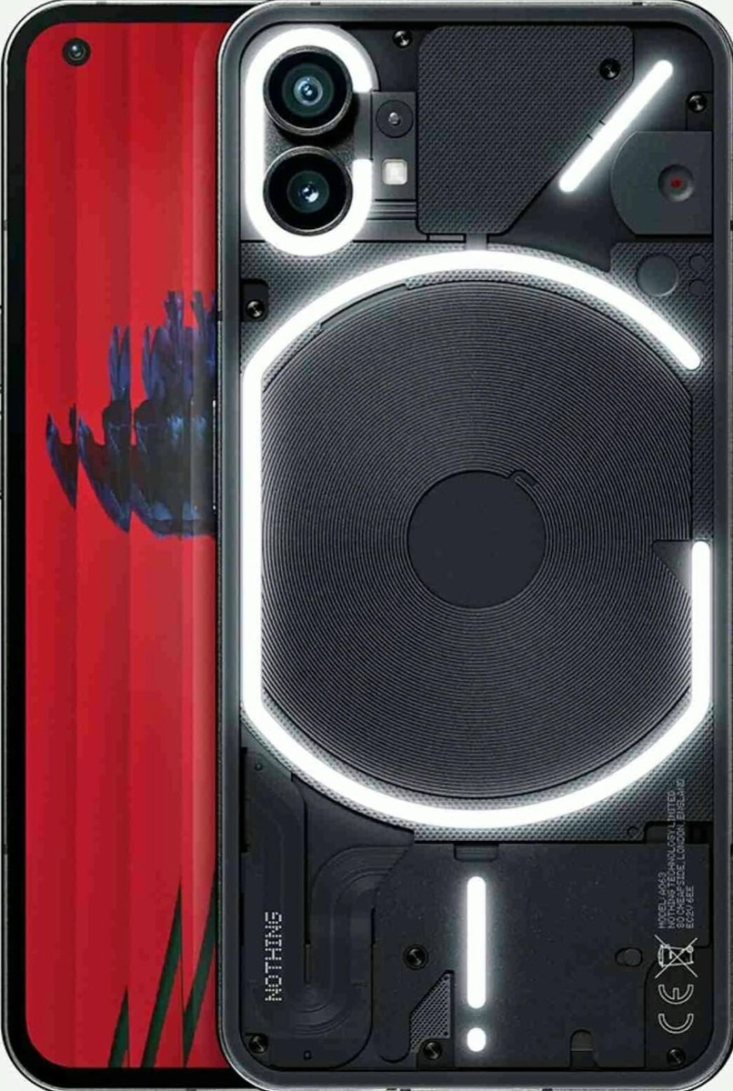 Nothing Phone 1 5G White 8GB RAM 256GB ROM | 6.55 inch 120Hz
