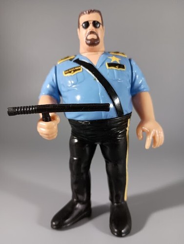 WWF WWE BIG BOSS MAN & Nightstick - Titan Sports 1...