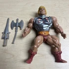 Complete Vintage Mattel Masters Of The Universe Battle DAMAGE HE MAN Figure