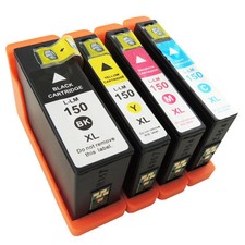 4 Pack New 150XL Ink Cartridge For Lexmark Pro715, Pro915, S315 S415 S515 150