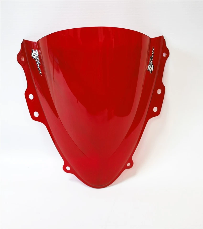 Suzuki GSXR600 / GSXR750 K4-K5 2004 - 2005 Zero Gravity Double Bubble Screen Red - Image 2 of 4