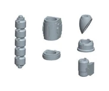 BUILDERS PARTS HD 1/144 MS PIPE 01 Gundam Detail USA Seller