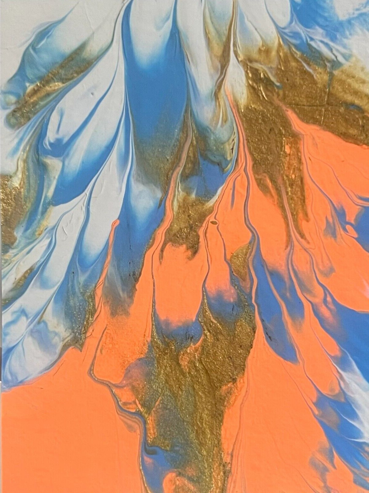 ACEO Original Art Card 2.5 x 3.5 Abstract PaintingsTrendy Unique One of