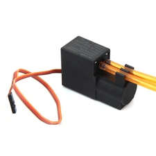 RCEXL Mini Smoke Pump Gasoline Pump Smoking Pump Adjustable Flow for RC Airplane