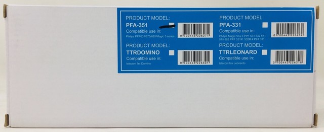 Philips Ink Film For Magic 5 Series Pfa 351 Genuine Philips PFA 351 Fax Machine Ink Film Roll for Magic 5 Series