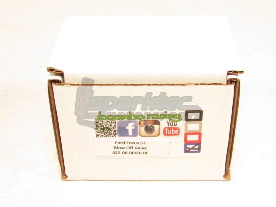 Válvula de soplado Boomba Turbo VTA BOV azul 13-18 Ford Focus ST 2,0 L EcoBoost NUEVO Foto 2 de 4
