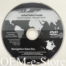 Factory OEM Navigation DVD Map 8.0c Update for ONLY 2007 2008 2009 Cadillac SRX