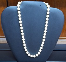 18 in White Faux Pearl Necklace For Women