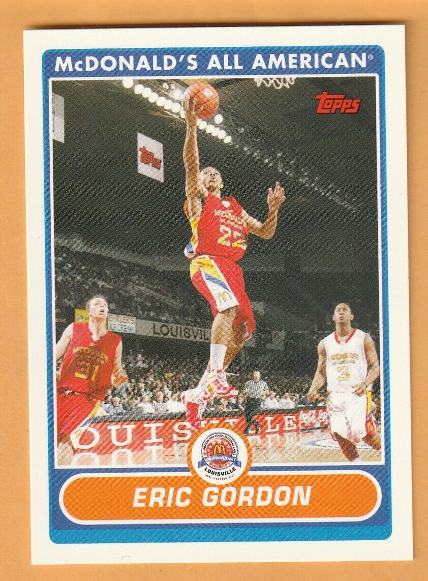 Eric Gordon Indiana Hoosiers 2007 Topps McDonald's All-American
