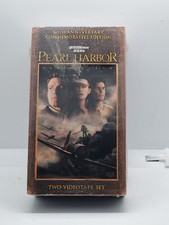 Pearl Harbor VHS, 2001 2-Tape 60th Anniversary Commemorative Edition New