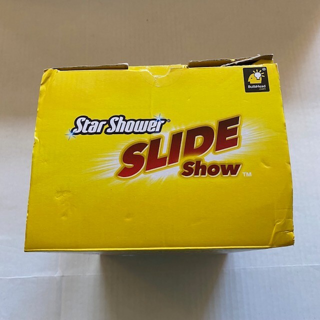 Star Shower Slide Show LED Projector Light with 12 Slides eBay