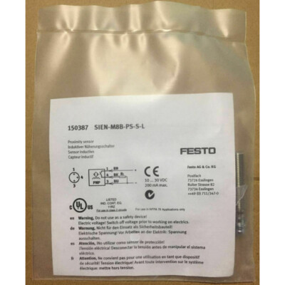 1PC NEW Festo 150387 Proximity Switch SIEN-M8B-PS-S-L Free