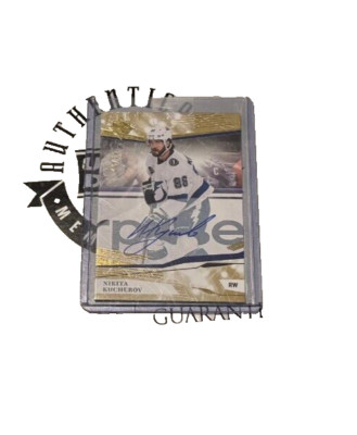 Nikita Kucherov 2017-18 Ultamite Collection Auto /50