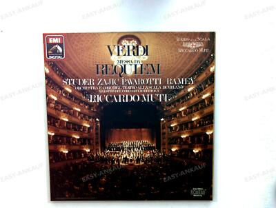 Verdi, Studer   Zajic   Pavarotti   Muti - Messa Da Requiem GER 2LP 1987 ´