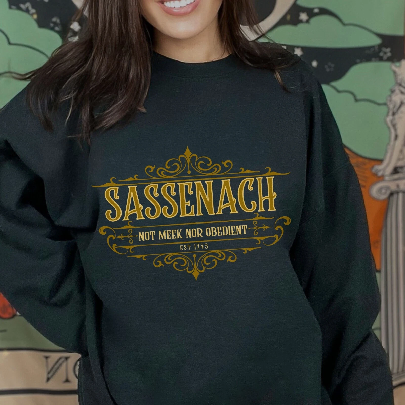 Sassenach Sweatshirt | Sassenach Shirt | Claire Hoodie | Outlander Sweater