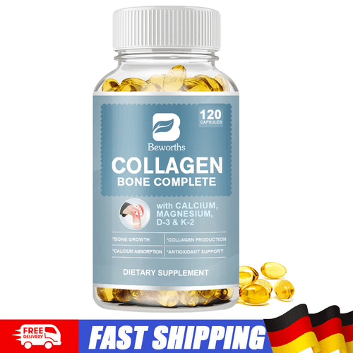 KollagenVitaminKapseln für Haare, Haut, Nägel mit Magnesium,Calcium