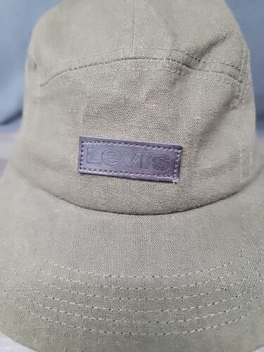 Levi's Hat Cap Cadet Army Green Panel One Size Adjustable - Picture 2 of 10