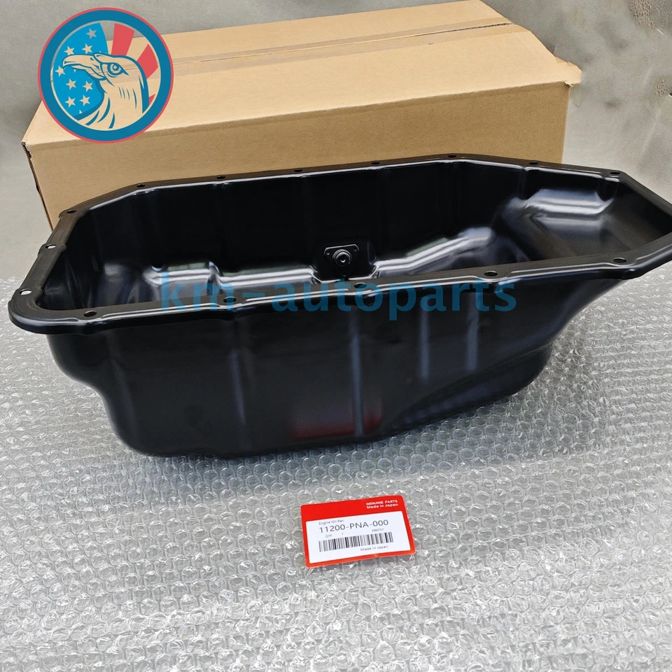 New !Engine Oil Pan For Honda 03-07 Accord 02-06 CR-V Acura RSX 2.4L 11200PNLE00 Foto 3 de 4