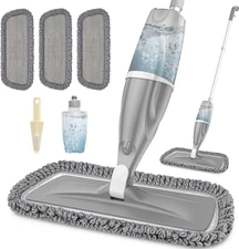Microfiber Mop Spray Mops for Floor Cleaning -  Wet Mops Dust Mop Wood Floor Mop
