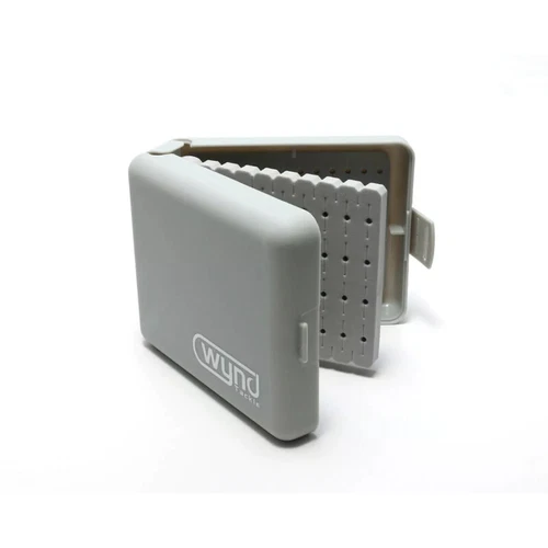 WYND TACKLE BYNDER DROPPER RIG FLY BOX W/ MICROSLITS, REMOVABLE LEAF FOR PRE-RIG - Picture 1 of 5