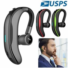 Wireless Bluetooth Headset Earpiece Earphone Hands-free Call Lightweight Earbud