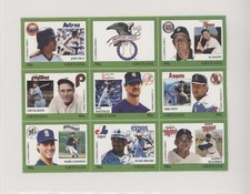 1988 Grenada MLB in Stamps US Series 1 Jose Cruz Al Kaline Chuck Klein HOF 0h1