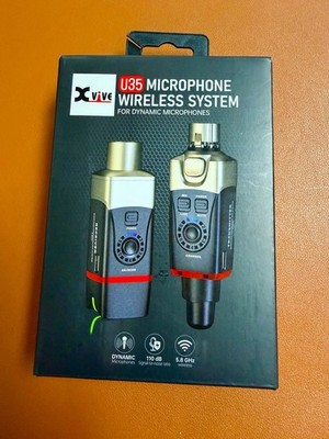 Xvive U35 Microphone Wireless System - Brand New Sealed In Box 