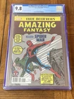 TB Amazing Fantasy 15 CGC 9.8 White Pages (Rpt 1st app Spider-Man) + magnet