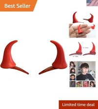 Transform Your Look with Devil Horns Hair Clip - Perfect for Cosplay Events