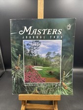 2003 The Masters Journal Official Program Guide PGA