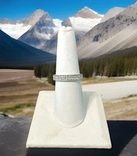 Brighton Meridian Swing Pave Ring Size 7  NWT List $54